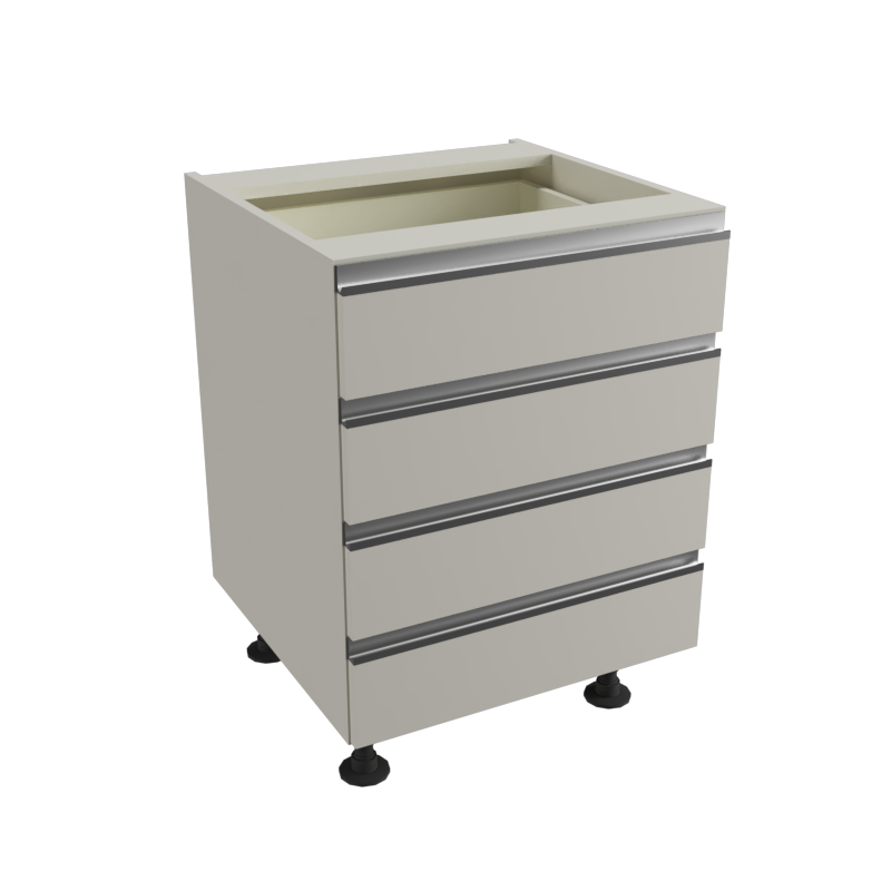 3. Base Cuatro gavetas