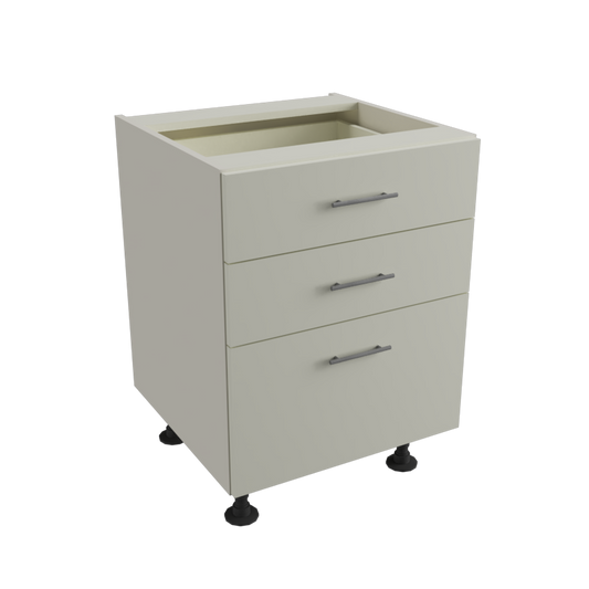 1. Base Dos gavetas y un gavetón