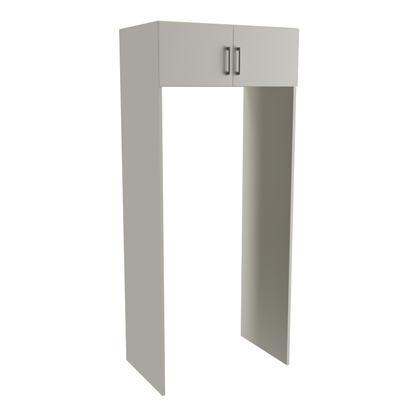 2. Torre de nevera y puerta