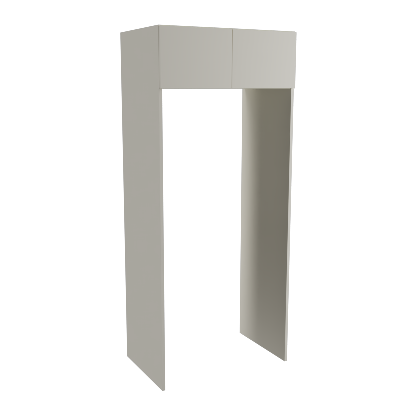 10. Torre de nevera y puerta