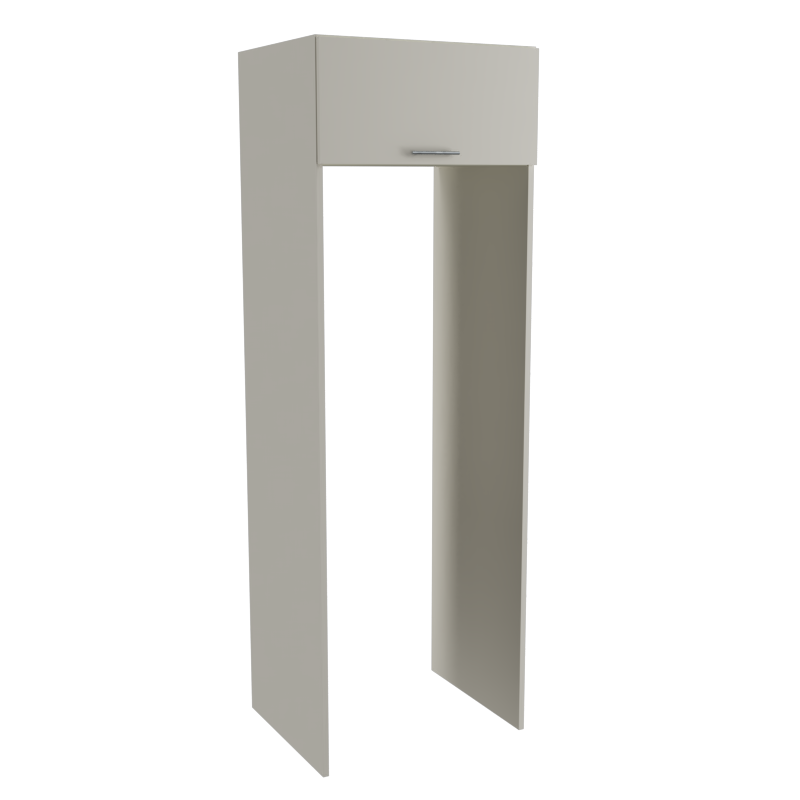 1. Torre de nevera y puerta