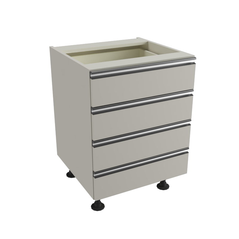6. Base Cuatro gavetas