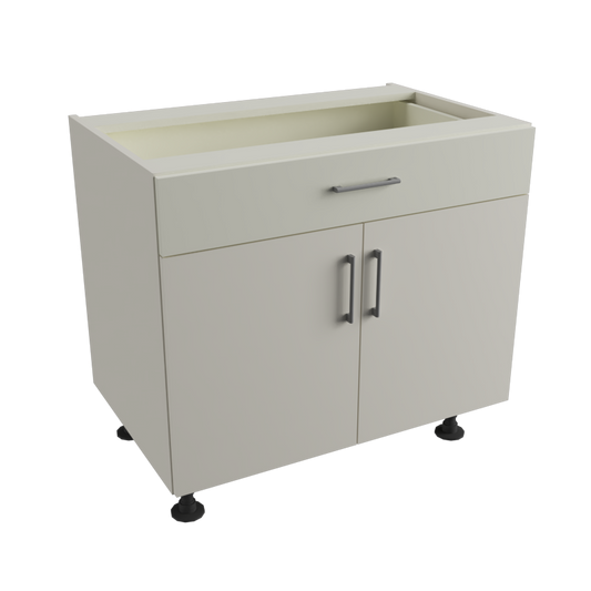 2. Base dos puertas y una gaveta