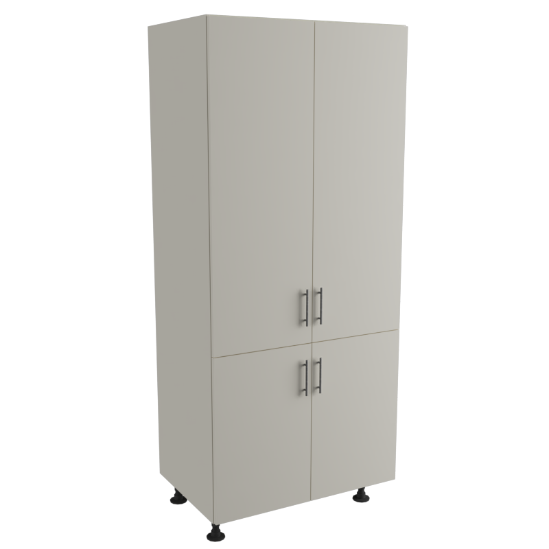 1. Torre de cocina con cuatro puertas batientes dos altas y dos bajas