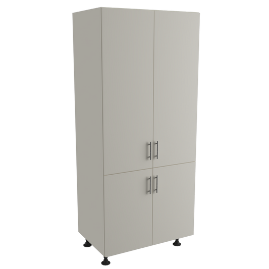 1. Torre de cocina con cuatro puertas batientes dos altas y dos bajas