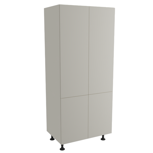 10. Torre de cocina con cuatro puertas batientes dos altas y dos bajas
