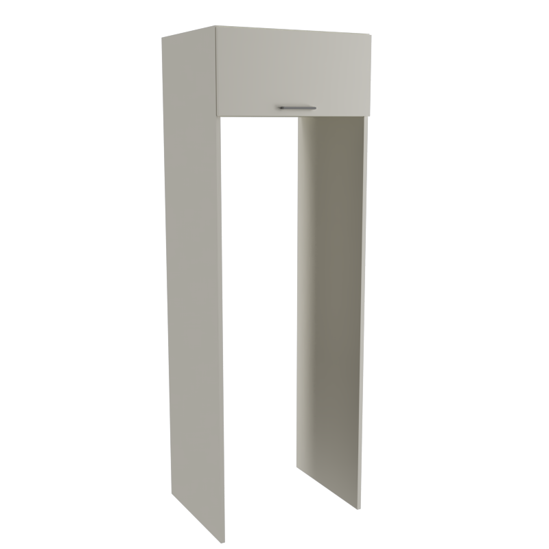 2. Torre de nevera y puerta